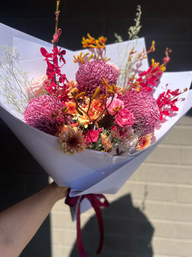 Autumn Inspiration Bouquet Created by Florist Corner in Mount Waverley
