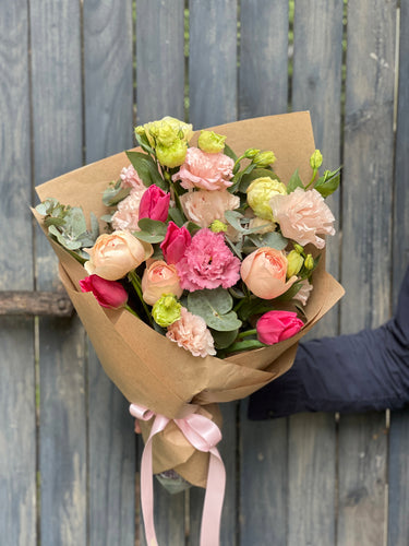 Coffee and Smiles Flower Bouquet Made by Mount Waverley Florist