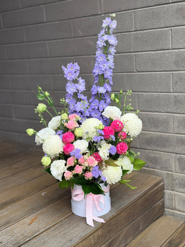 Enchanted Bloom Box Flower Arrangement Crafted by Mt Waverley Florist