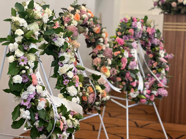 Eternal Funeral Floral Wreath - Funeral Flowers at Florist Corner for Delivery in Melbourne