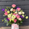 Floral Hatbox Flower Arrangement by Mount Waverley Florist in Melbourne