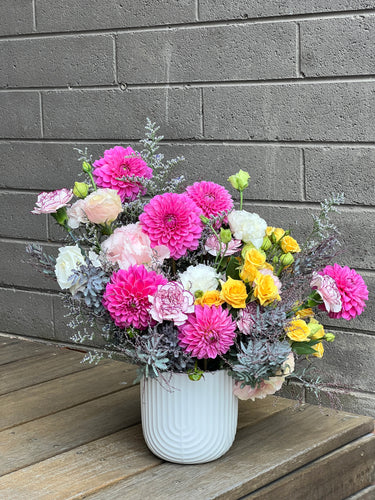 Flowers For You Vase Arrangement for Melbourne Delivery at Florist Corner