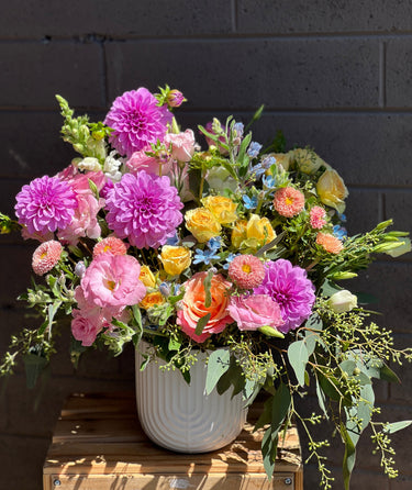 Flowers For You Vase Arrangement Arranged by Mount Waverley Florist
