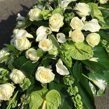 funeral flowers casket spray