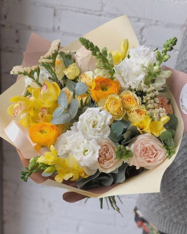 Lemon and Limes Bouquet at Florist Corner Online Flower Shop