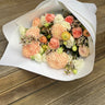 Life is A Peach Flower Bouquet Made by Mount Waverley for Melbourne Delivery