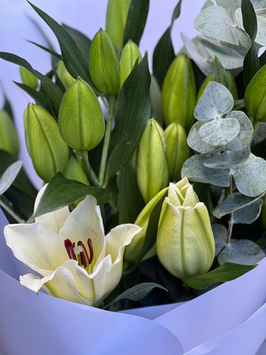 Lilies Flower Bouquet Arranged by Melbourne Florist