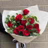 One Dozen of Red Rose Bouquet for Roses Delivery in Melbourne