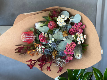 Seasonal Native Bouquet from Melbourne Florals Crafted by Mt Waverley Florist