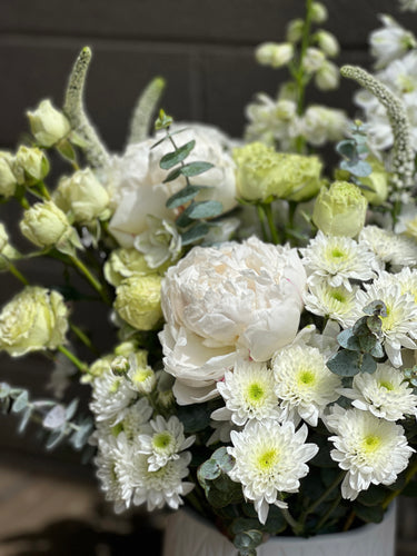 Sympathy Flower Arrangement of Melbourne Seasonal Flowers by Trusted Mt Waverley Florist